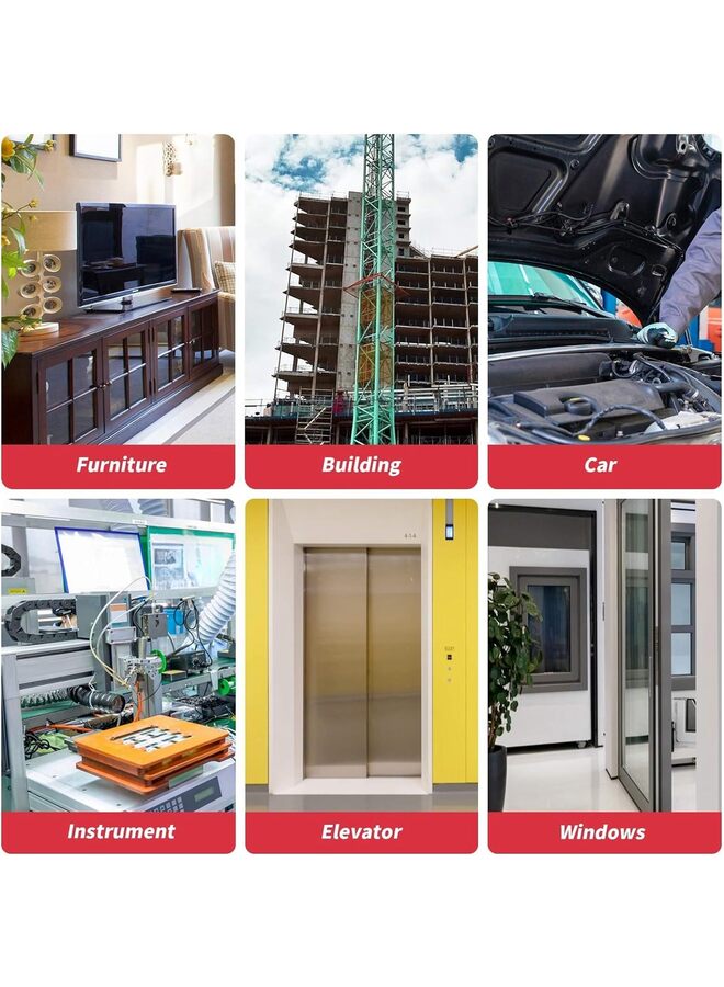 يُسلِّم مجموعة محولات مثقاب كهربائي لاسلكي، مسدس برشام كهربائي، صواميل برشام، تتضمن 10 قطع من المندريل، وحقيبة حمل متينة. - Image 5